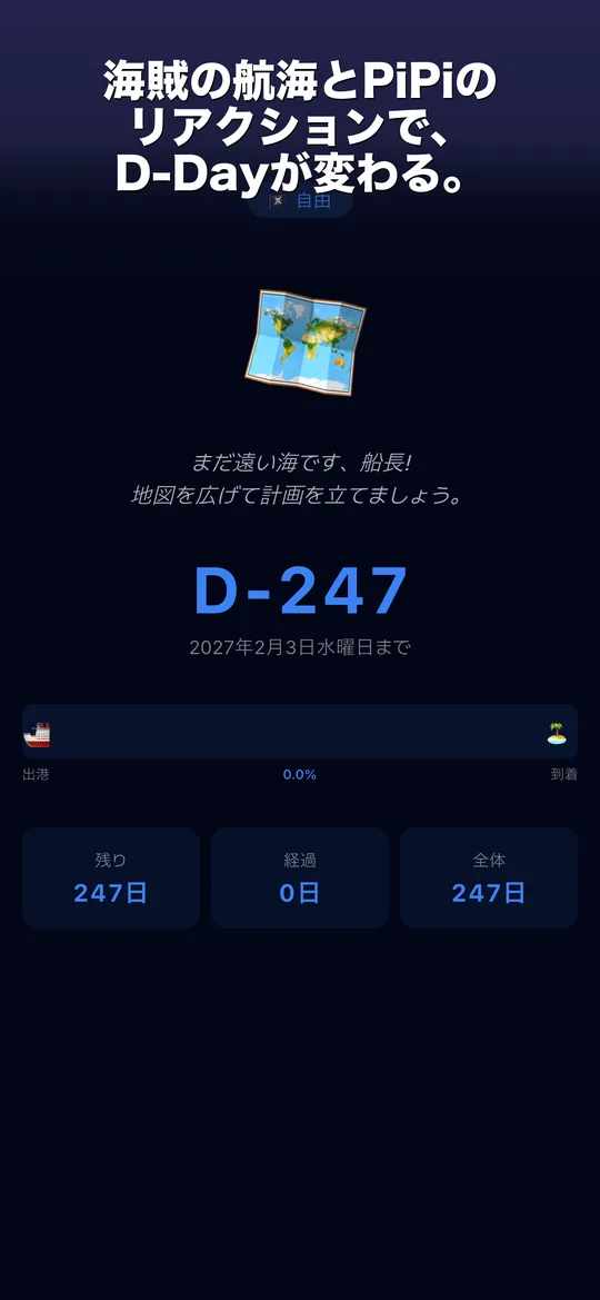 PiPi D-Day — PiPiが6段階でリアクション
