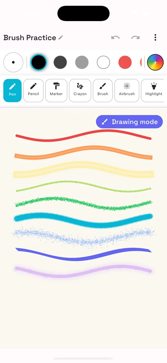 PiPi Draw — 10 pro brushes