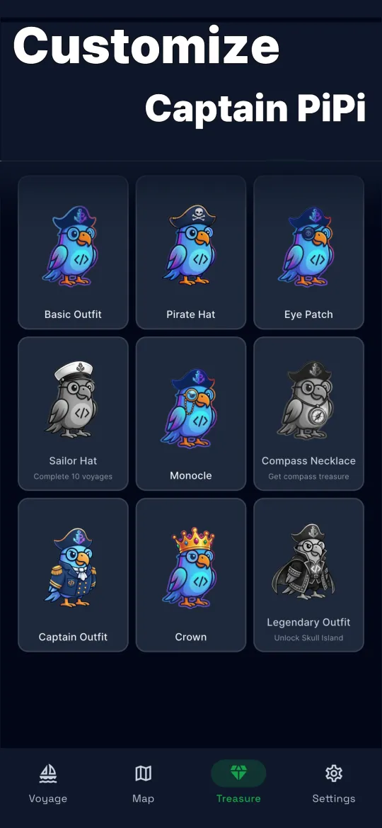 PiPi Focus — Dress up Captain PiPi