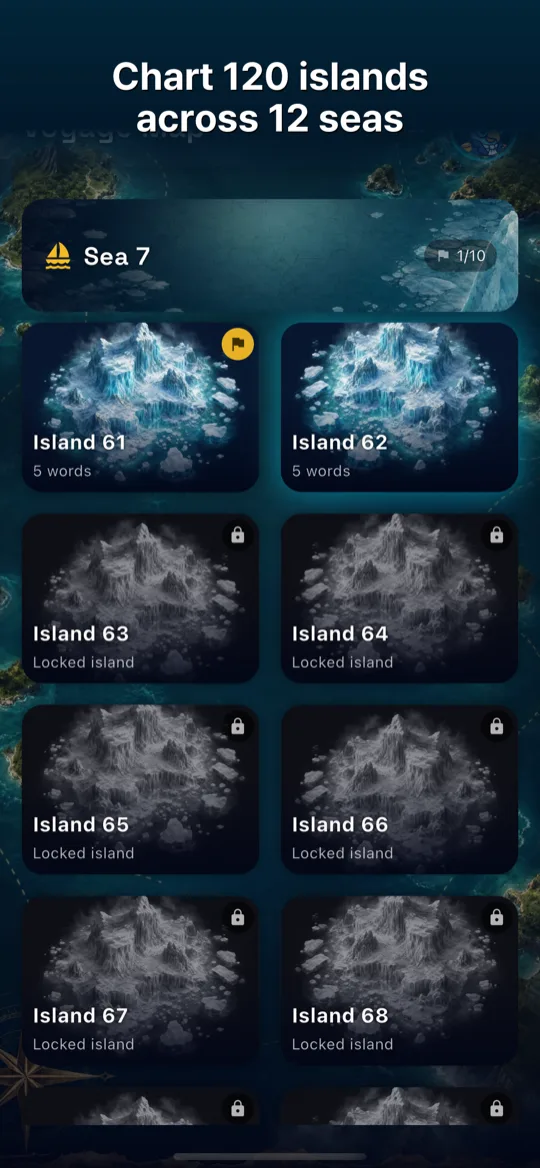 PiPi Word Voyage — 120 islands, 12 seas